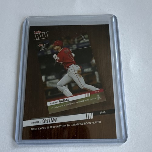 Topps 2020 Topps Shohei Ohtani Topps Now 2019 Review #TNR-5 Angels