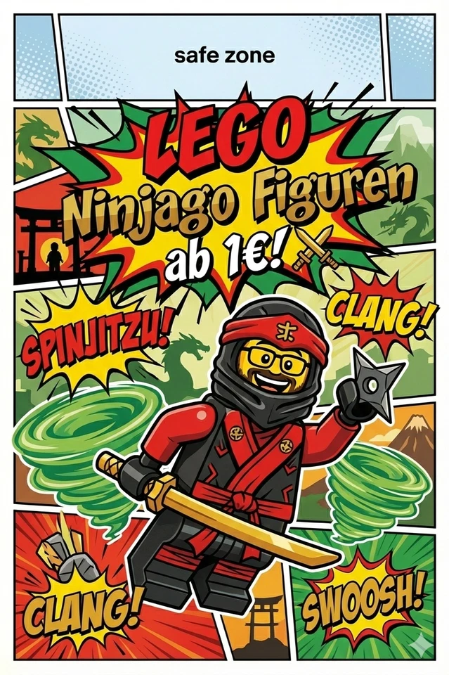 🥷LEGO Ninjago Action: Spinjitzu Meister & Schurken live 🥷