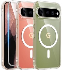 FNTCASE for Google Pixel 11 Pro XL Case Clear Compatible with Magsafe