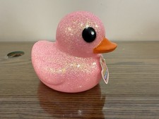 Dazzle Duckie - Pink- Rubber Duck - Jumbo 6"