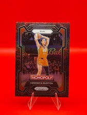 2024 Panini WNBA Monopoly Prizm -Veronia Burton #1 Red Classic Icons Prizm Sun 