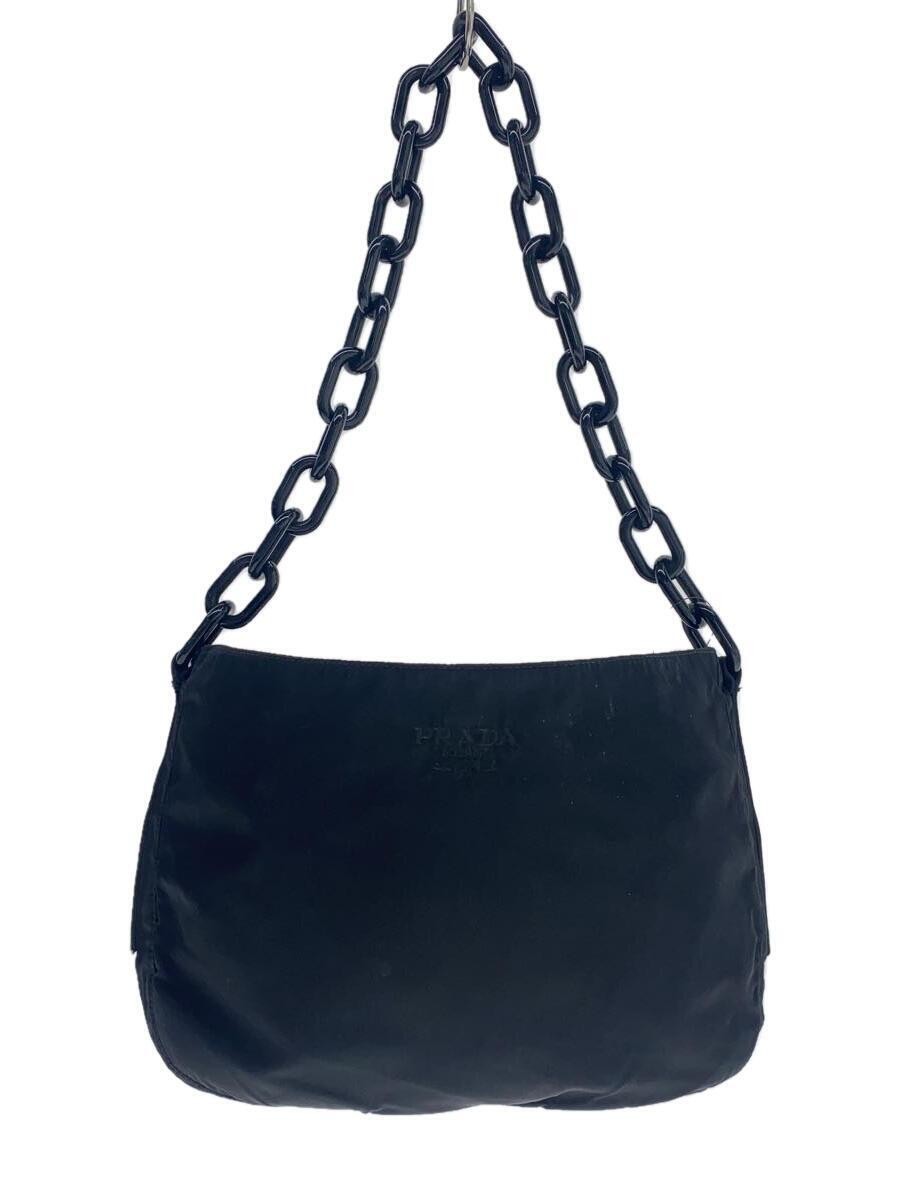 Prada Black Nylon Shoulder Bag-image