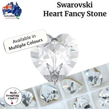 Swarovski 4800 Heart Fancy Stones - 15.4 x 14mm - 2 pieces per pack - Vintage