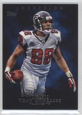 2011 Topps Inception Blue 147/209 Tony Gonzalez #38 HOF 02v3