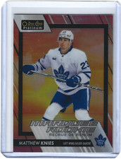Matthew Knies 2023-24 O-Pee-Chee Platinum Sunset Rookie #205 RC Maple Leafs
