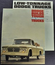1964 Dodge Pickup Truck Brochure Specs Panel Town Wagon Excellent Original 64