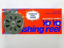 12 Mechanical Fisher's Yo Yo Fishing Reels (Flat Trigger Model)