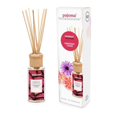 pajoma  Raumduft 100 ml mit Duftstäbchen   Lufterfrischer in 30 Duftrichtungen