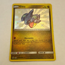 Gible SV38/SV94 Hidden Fates Shiny Holo Rare 50 HP Eng on eBay
