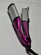Curling Iron Bed Head Hair S Wave BH330 Tourmaline Ceramic 1" Dark Pink Fuschia