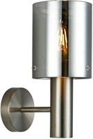 Nickel Glamour Moderne Wandleuchte Leuchter 1X40W/E27 IP20 13X29 [Cm]