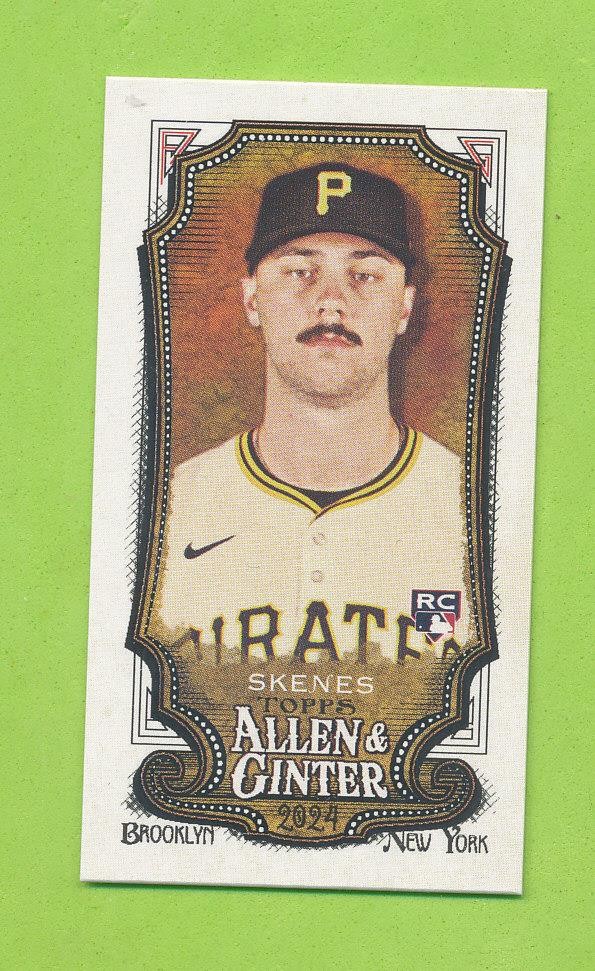 2024 Allen & Ginter Mini - Paul Skenes (#282)  Pittsburgh Pirates