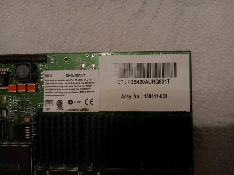 Matrox Millennium G200 MGI G2+QUADPOE9 32MB PCI Card 908-07 REV A QuadHead LFH60 - Immagine 2 di 4