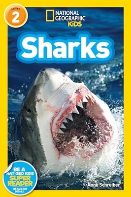 National Geographic Readers: Sharks! (Science Reader Level 2) - Paperback - GOOD
