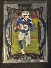 2024 Panini Select - Concourse Rico Dowdle #90