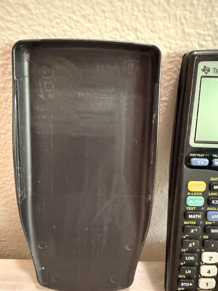 Texas Instruments TI-83 Plus Graphing Calculator Programmable Cover ...