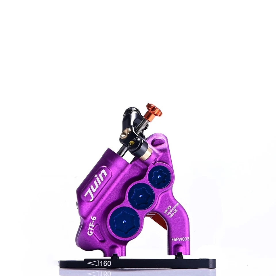 Pinza de freno de disco hidráulica Juin Tech GTF6 GTF 6 PISON Line Pull disco de carretera CX Foto 2 de 4
