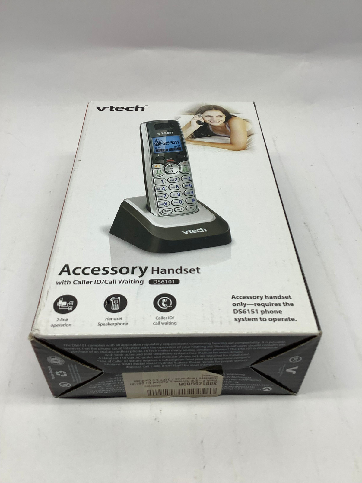 (5) VTECH DS6101 Accessory Handset with Caller ID and Call Waiting