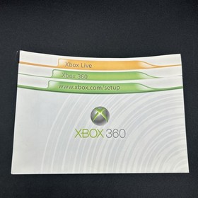 Xbox 360 Console Original Manuals + BONUS madden 07 Manual!!  LOOKS BRAND NEW