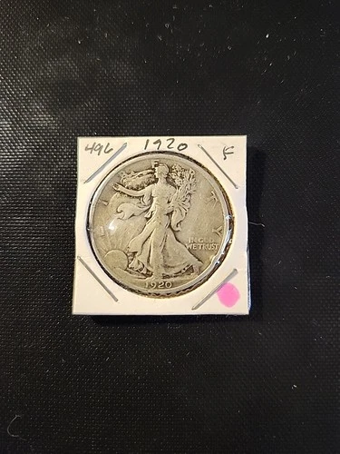 1920 Walking Liberty Half Dollar In Fine Condition