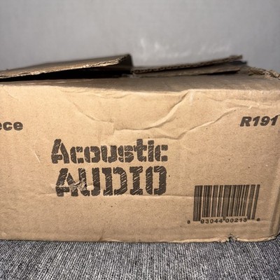 White Acoustic Audio Speakers, Audiophile Series, In-wall/In-Ceiling, Model R191