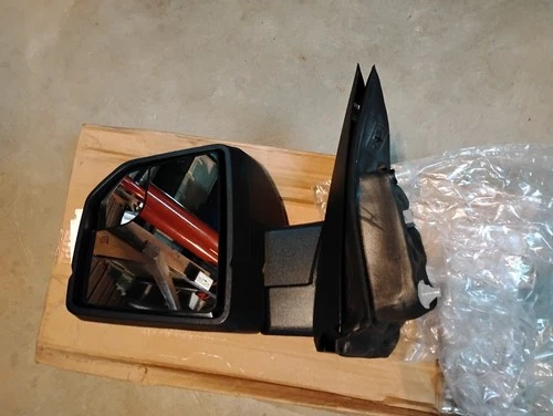 Driver Left Side Door Mirror Power Glass Manual Folding for 15-20 Ford F-150