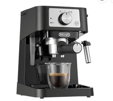 De'Longhi Stilosa Manual Espresso Machine - Black/Stainless New