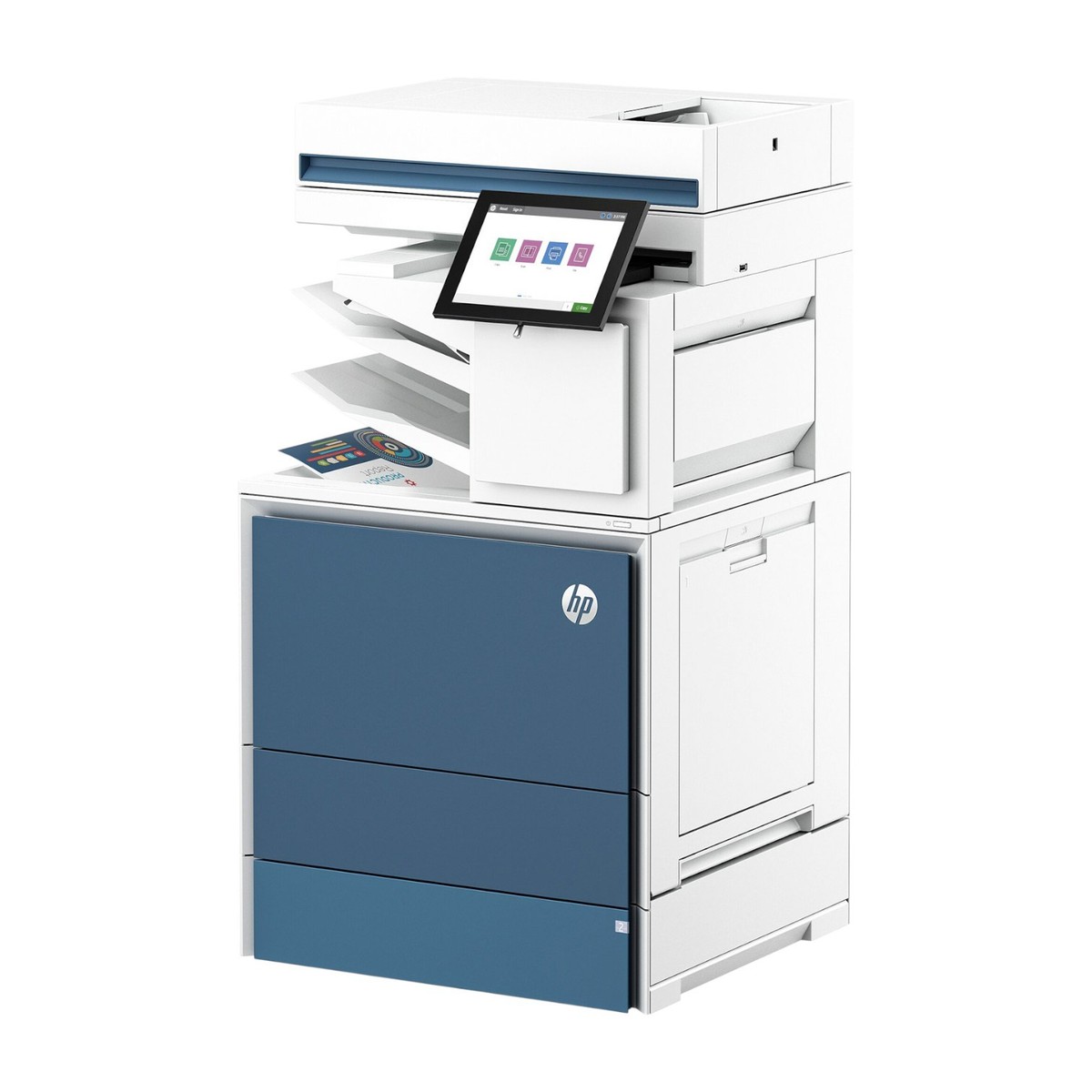 New Open Box HP Color LaserJet Enterprise MFP X677s, 76H08A#BGJ | eBay