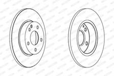 Disque de frein Mercedes 407