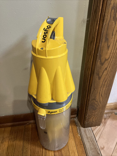 Dyson DC07 Bidone Aspirapolvere Giallo Ciclone e Pattumiera Contenitore Polvere Sporco OEM - Foto 1 di 13