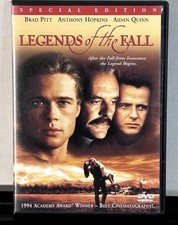Legends of the Fall DVD Special Edition, 1994 Brad Pitt, Anthony Hopkins Tested