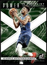 2021-22 Donruss #3 Giannis Antetokounmpo Power in the Paint E1