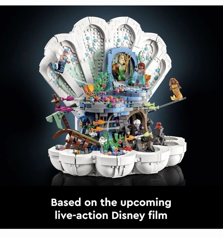 全新未拆封乐高 43225 迪士尼小美人鱼 — 第 2/2 张图片