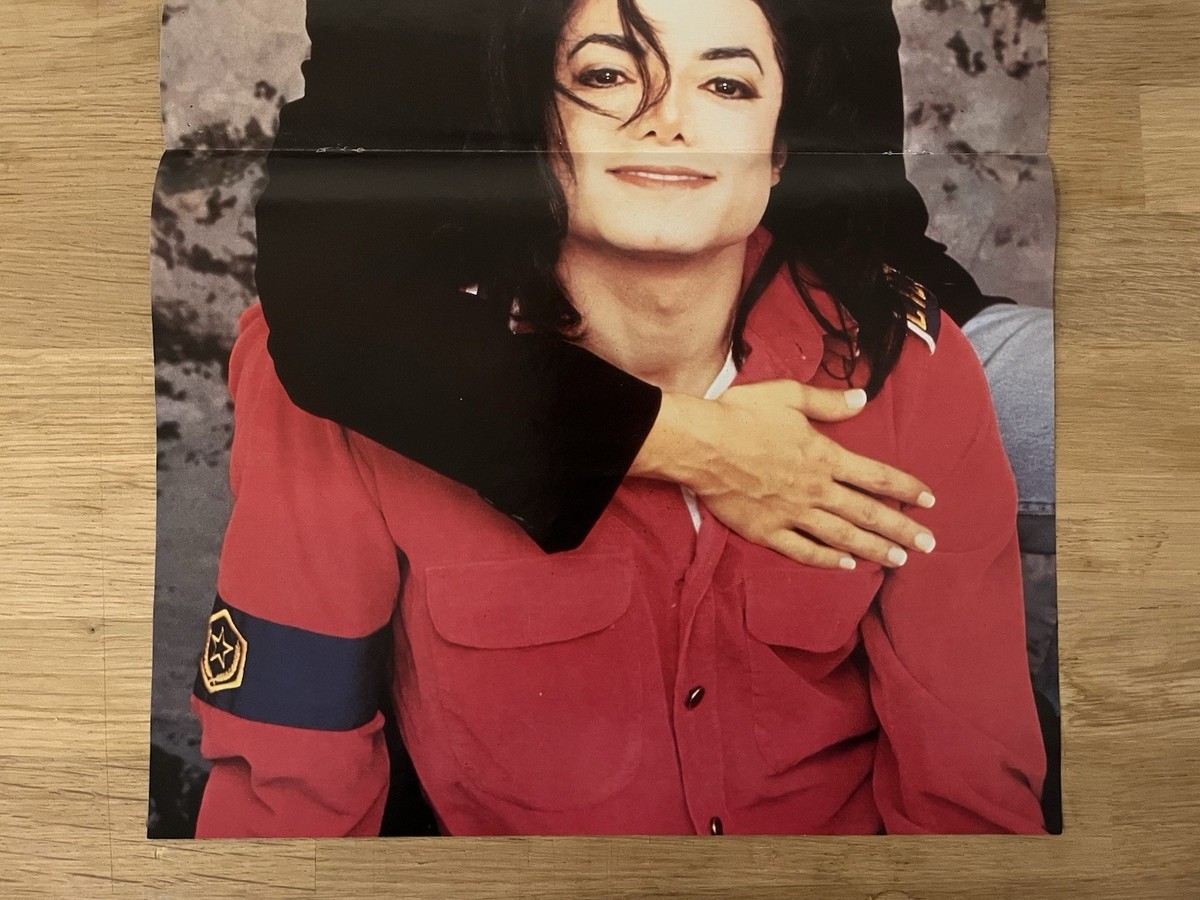 Michael Jackson Lisa Marie Presley 1994 Poster Swedish Music