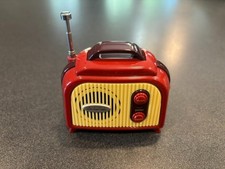 Modern Expressions Mini Retro Radio FM Hi-Fi Sound Auto Scan Small Radio