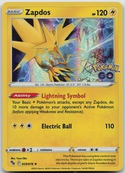 Zapdos 029/078 Holo Rare Pokémon GO