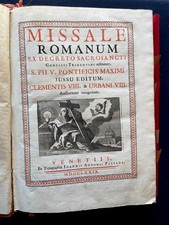 Antico Messale Romano - Venezia Joannis Antonii Pezzana 1779