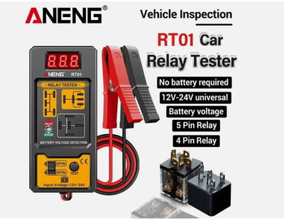 #ad #ad ANENG Universal Car Relay Tester Voltage Tester RT01 11 25V ar Battery $9.99