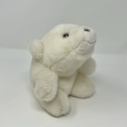Gund #2151 Snuff Snuffles White Polar Bear 7" Plush Lovey Vintage 1980 - Picture 1 of 9
