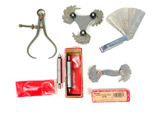 Machinist Tools Lot Starrett 827B 474 Screw Pitch Craftsman PEC Brown & Sharpe