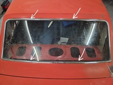 1965 Mercury Comet Caliente Rear Window Glass Trim Moldings All 4 Pcs 4