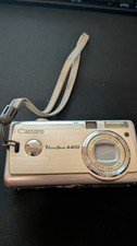 Canon PowerShot A400 3.2MP Digital Camera Silver NO SD Card Tested  working