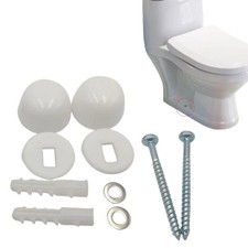 Toilet Bidet Anchor Bolts Set Pan Fix To Floor Kit Repair Fixing Screw Practical