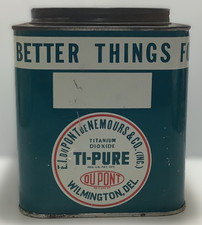 Vintage DuPont Ti-Pure Can - Empty