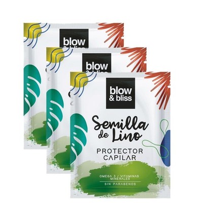 Blow & bliss Flax Seed Protection Hair Treatment Mask with Omega 3 Vitamins and