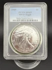 1989 American SILVER Eagle $1 PCGS MS69 .999 Dollar