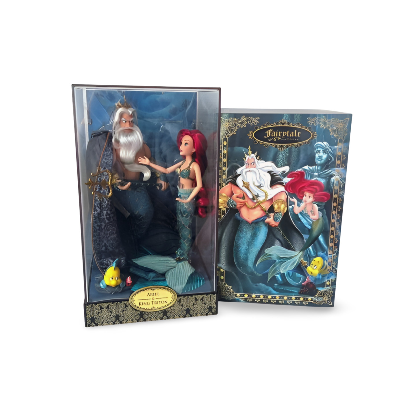 Disney Muñeca Ariel y Tritón 2017- La Sirenita Limitada Coleccionista