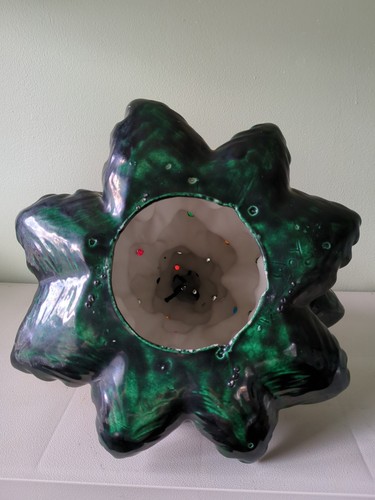 Vintage Atlantic Mold Ceramic Christmas Tree ~ 18" ~ Working - Bild 13 von 16