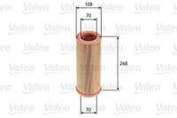 Valeo Luftfilter 585631 Passend FüR Fiat