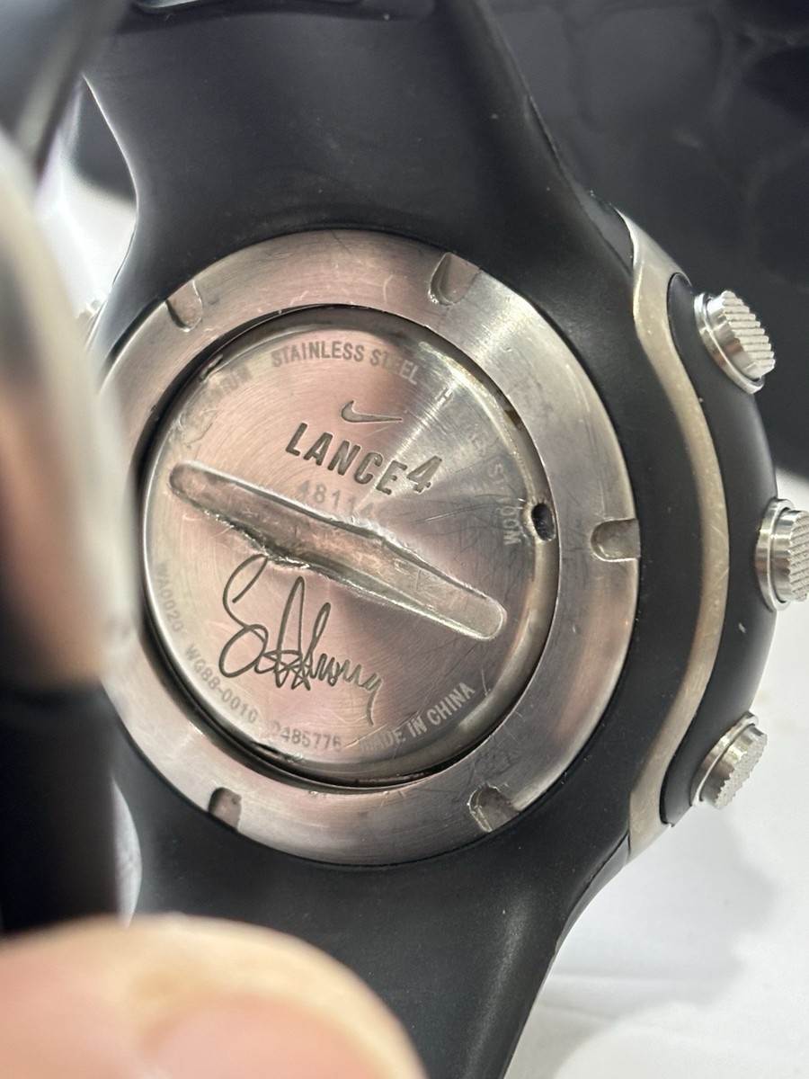 Vintage Mens Nike Lance 4 Digital WA0010-Alti Compass Sports Watch